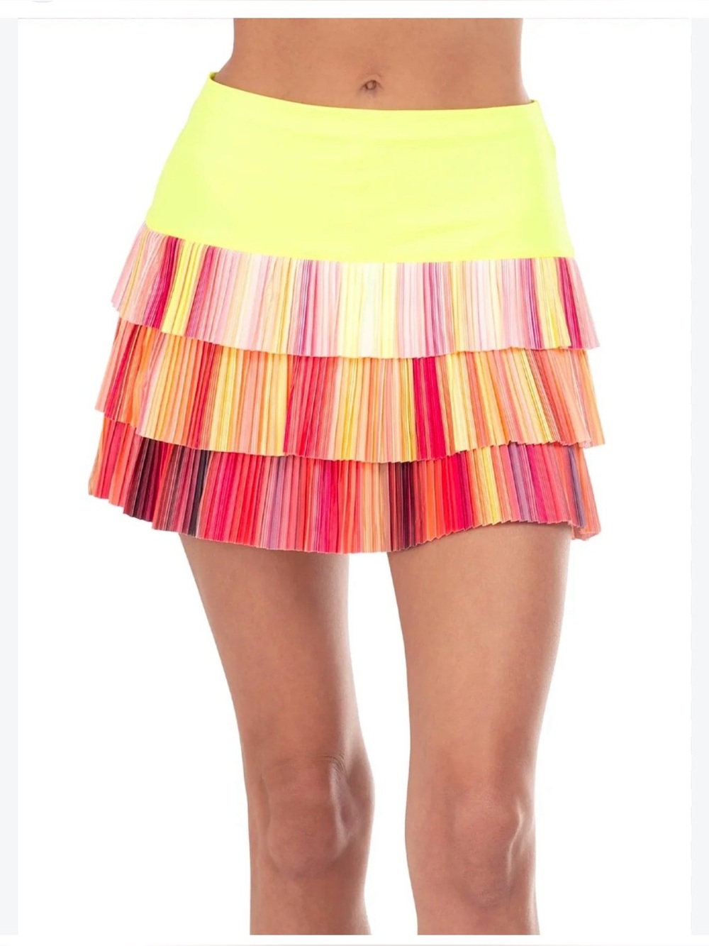 WOMEN'S LUCKY IN LOVE MOMENTUM PLEATED TENNIS SKIRT